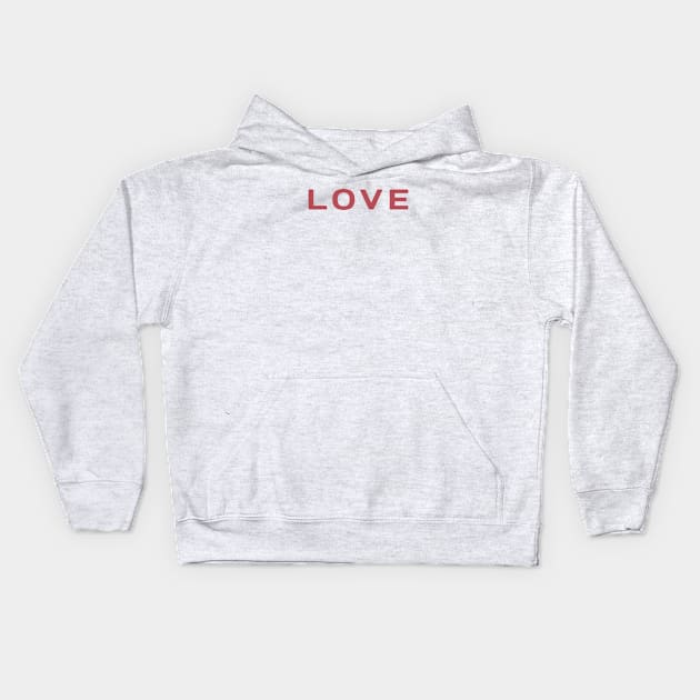 Love Kids Hoodie by Z And Z